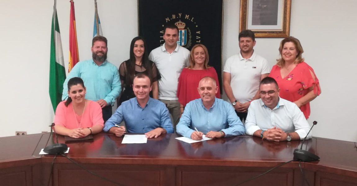 Compromiso Manilva y PSOE Manilva firman un acuerdo de investidura y de gobierno para los próximos cuatro años