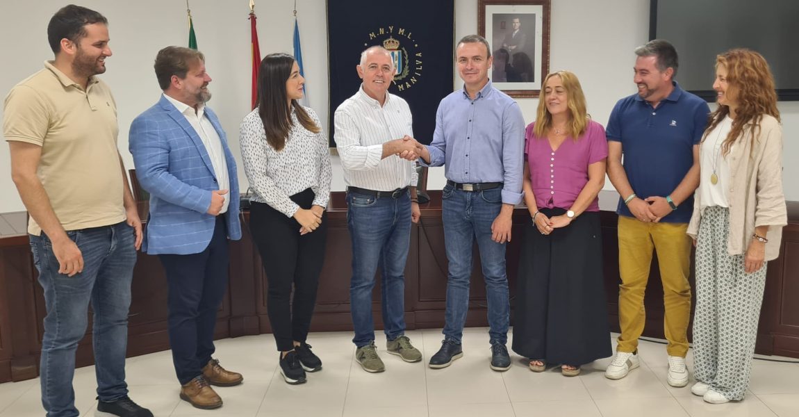 Compromiso Manilva y PSOE llegan a un acuerdo de gobernabilidad en el Ayuntamiento